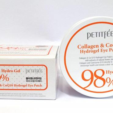 PETITFEE -  PETITFEE 98% Hydro Gel Collagen Coenzyme Q10 Eye Patch 60ea